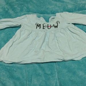 Meow baby shirt